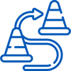 Swerve Icon - GBS Blue Swerve Icon - GBS Blue